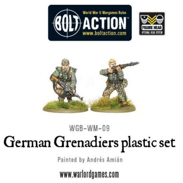 Bolt Action - Germany - German Grenadiers - plastic box set