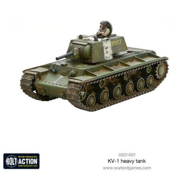 Bolt Action - Soviet - KV1/2 Heavy Tank Plastic Box Set Bolt Action - Soviet - KV1/2 Heavy Tank Plastic Box Set
