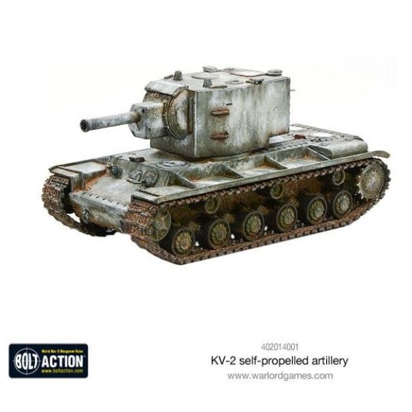 Bolt Action - Soviet - KV1/2 Heavy Tank Plastic Box Set Bolt Action - Soviet - KV1/2 Heavy Tank Plastic Box Set