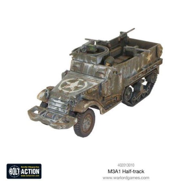 Bolt Action - US - (NEW) M3A1 Half-track (plastic)