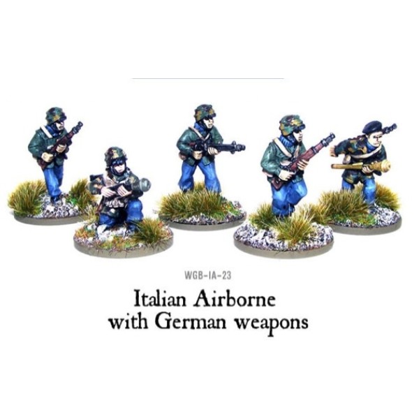 Bolt Action - Italy - Italian Paratroops with German Weapons Bolt Action - Italy - Italian Paratroops with German Weapons