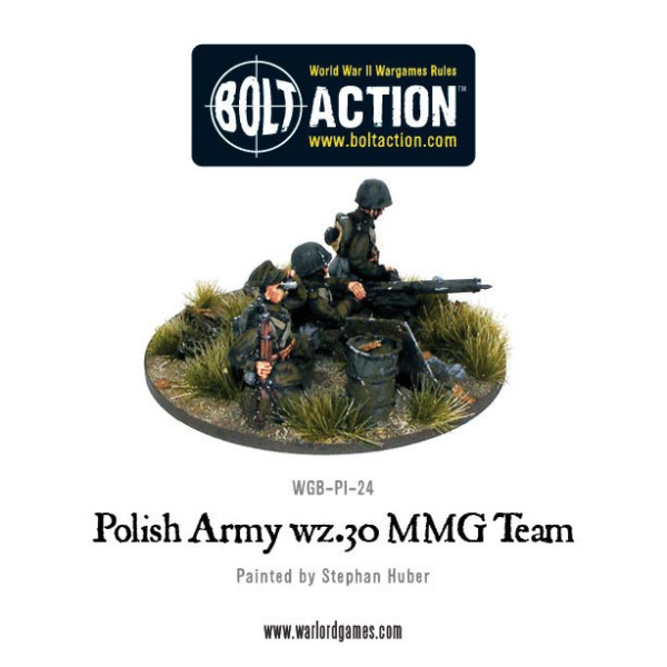 Bolt Action - Poland - wz.30 HMG Team Bolt Action - Poland - wz.30 HMG Team