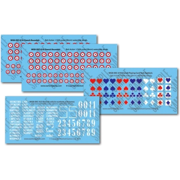 Bolt Action - Vehicle Decals - British Bolt Action - Vehicle Decals - British