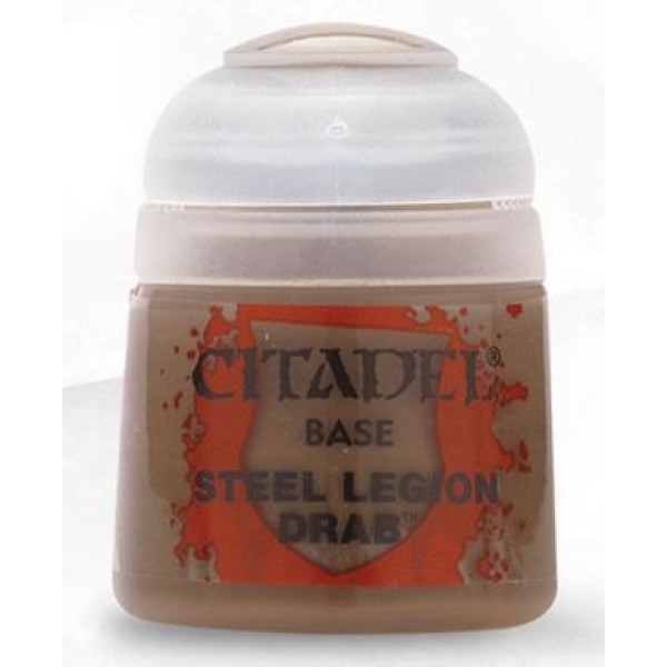 Citadel Base Paints - Steel Legion Drab Citadel Base Paints - Steel Legion Drab