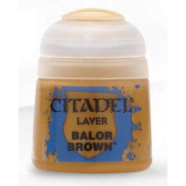 Citadel Layer Paint - Balor Brown Citadel Layer Paint - Balor Brown