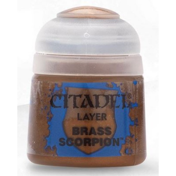 Citadel Layer Paint - Brass Scorpion Citadel Layer Paint - Brass Scorpion