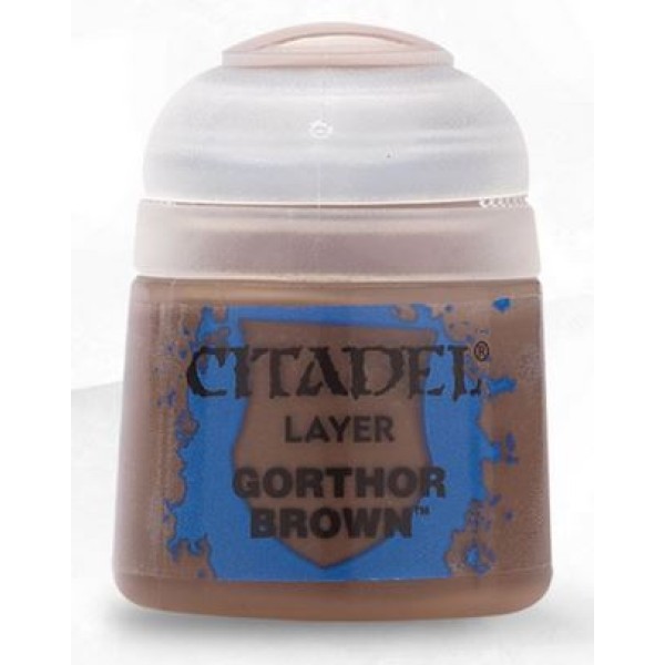 Citadel Layer Paint - Gorthor Brown Citadel Layer Paint - Gorthor Brown