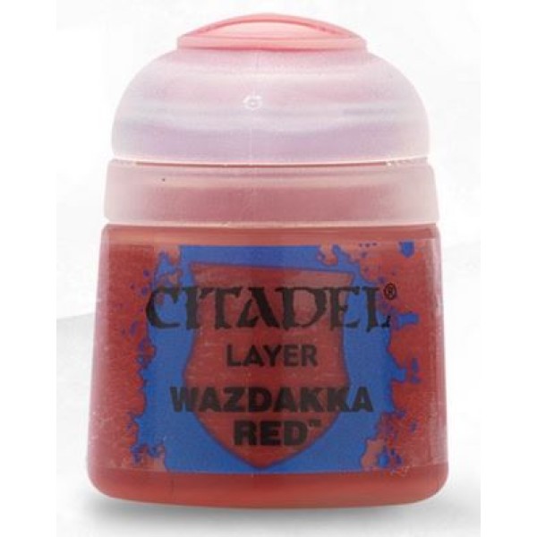 Citadel Layer Paint - Wazdakka Red Citadel Layer Paint - Wazdakka Red