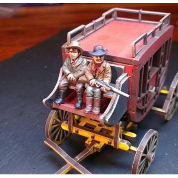 Dead Man's Hand - Stage Coach and Crew