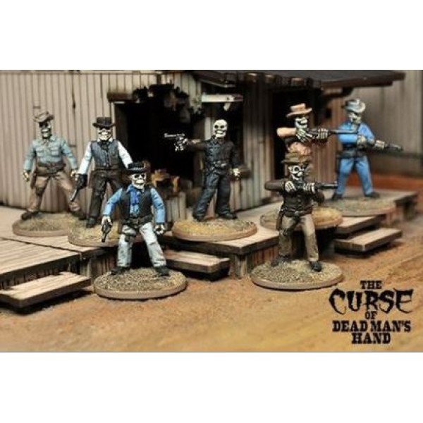 Dead Man's Hand - The Curse - The Malevolent Seven Boxed Gang Dead Man's Hand - The Curse - The Malevolent Seven Boxed Gang