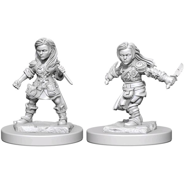 D&D - Nolzur's Marvelous Unpainted Minis: Halfling Female Rogue