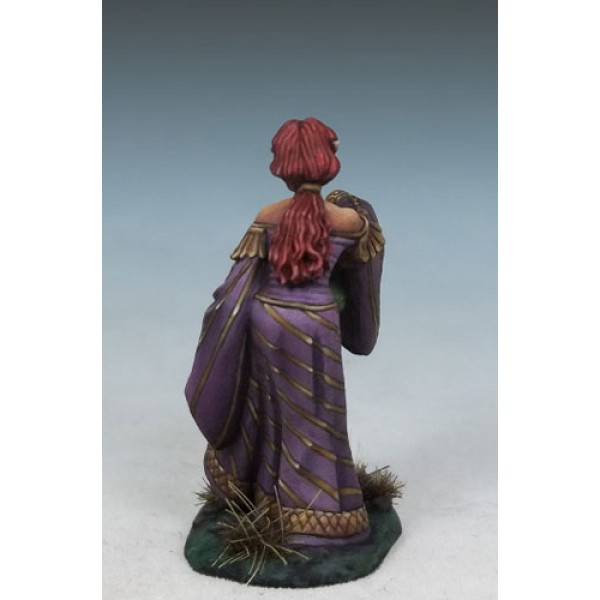 Dark Sword Miniatures - DiTerlizzi Masterworks - Ash Firefeather, Female Elven Mage Dark Sword Miniatures - DiTerlizzi Masterworks - Ash Firefeather, Female Elven Mage