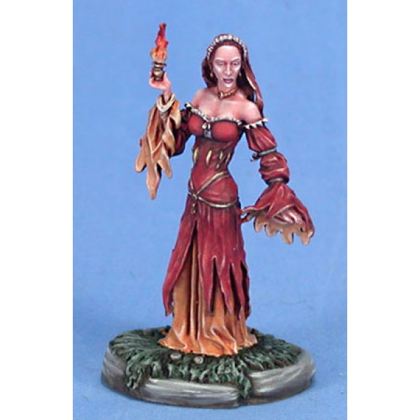Dark Sword Miniatures - George R. R. Martin Masterworks - Melisandre, Priestess of R'hllor Dark Sword Miniatures - George R. R. Martin Masterworks - Melisandre, Priestess of R'hllor