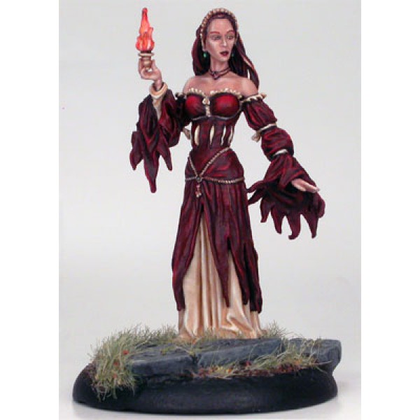 Dark Sword Miniatures - George R. R. Martin Masterworks - Melisandre, Priestess of R'hllor Dark Sword Miniatures - George R. R. Martin Masterworks - Melisandre, Priestess of R'hllor