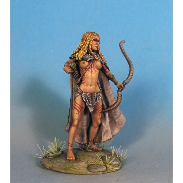 Dark Sword Miniatures - Visions in Fantasy - Female Feral Elf w/ Bow Dark Sword Miniatures - Visions in Fantasy - Female Feral Elf w/ Bow