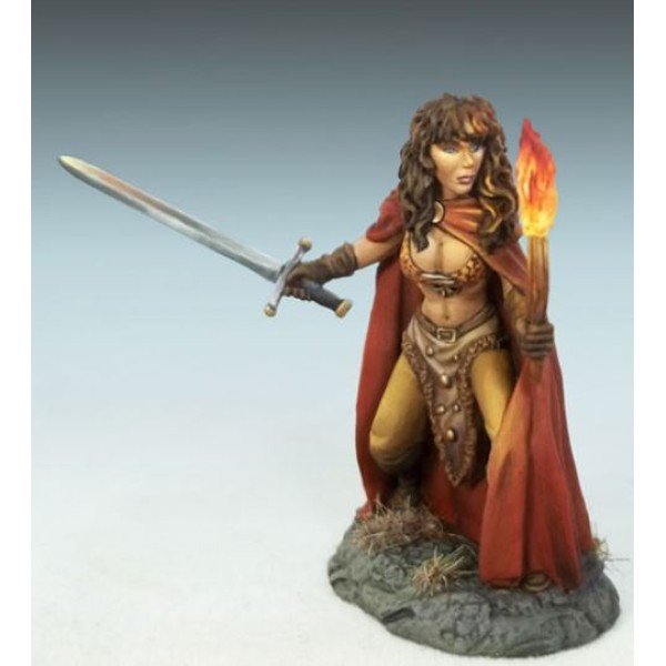 Dark Sword Miniatures - Elmore Masterworks - Female Rogue w/ Sword