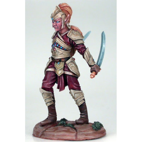 Dark Sword Miniatures - Visions in Fantasy - Male Elven Dual Wield Warrior Dark Sword Miniatures - Visions in Fantasy - Male Elven Dual Wield Warrior