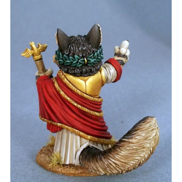 Dark Sword Miniatures - Critter Kingdoms - Augustus Tribute - Emperor Cat Dark Sword Miniatures - Critter Kingdoms - Augustus Tribute - Emperor Cat