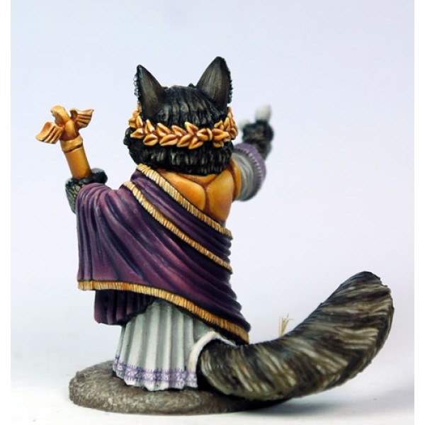 Dark Sword Miniatures - Critter Kingdoms - Augustus Tribute - Emperor Cat Dark Sword Miniatures - Critter Kingdoms - Augustus Tribute - Emperor Cat