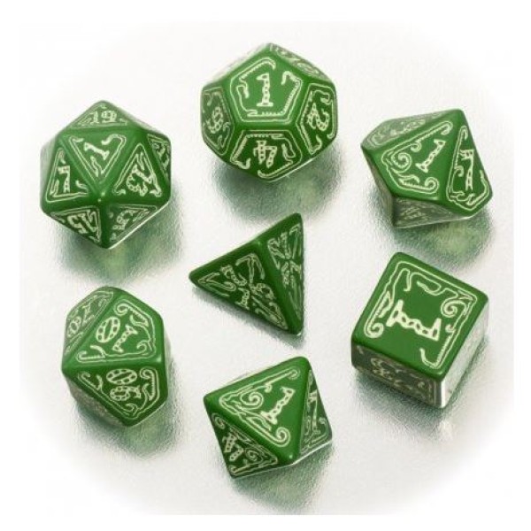 Call Of Cthulhu - Green - Glow-in-the-Dark RPG Dice Set Call Of Cthulhu - Green - Glow-in-the-Dark RPG Dice Set