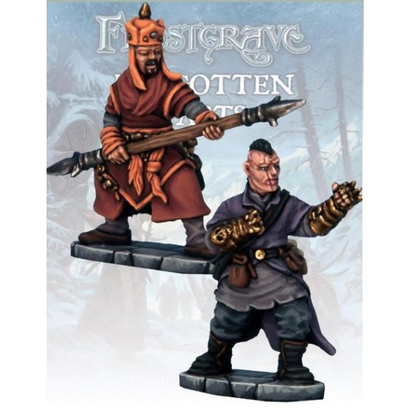 Frostgrave - Monk & Mystic Warrior Frostgrave - Monk & Mystic Warrior