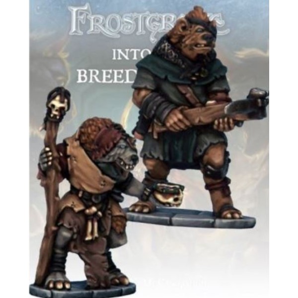 Frostgrave - Gnoll Apothecary & Marksman Frostgrave - Gnoll Apothecary & Marksman