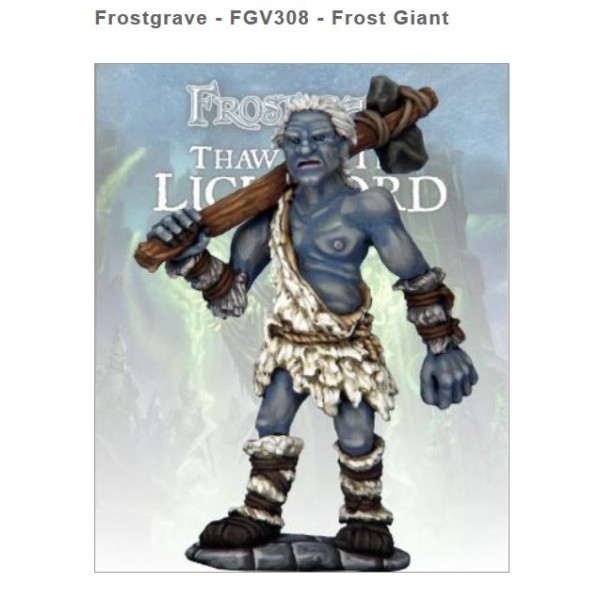 Frostgrave - Frost Giant
