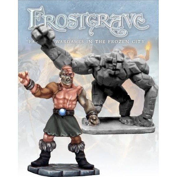 Frostgrave - Flesh Golem and Stone Construct Frostgrave - Flesh Golem and Stone Construct