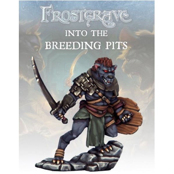 Frostgrave - Gnoll War Chief Frostgrave - Gnoll War Chief