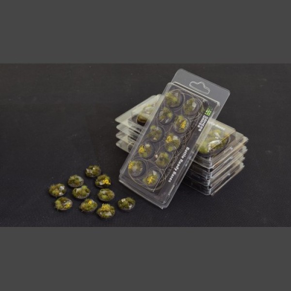 Gamers Grass - Battle Ready Bases - Highland - Round 25mm (10) Gamers Grass - Battle Ready Bases - Highland - Round 25mm (10)