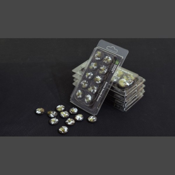 Gamers Grass - Battle Ready Bases - Winter - Round 25mm (10) Gamers Grass - Battle Ready Bases - Winter - Round 25mm (10)