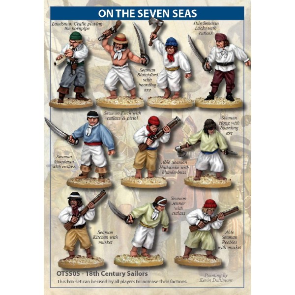 On the Seven Seas - 18th Century Sailors On the Seven Seas - 18th Century Sailors