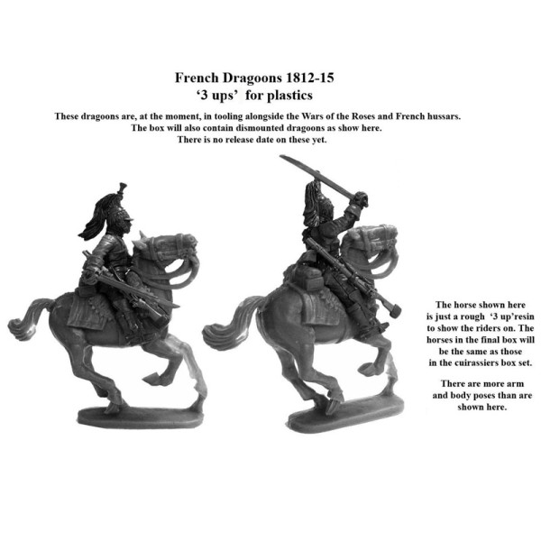 Perry Miniatures - French Napoleonic Dragoons 1812-1815 Perry Miniatures - French Napoleonic Dragoons 1812-1815