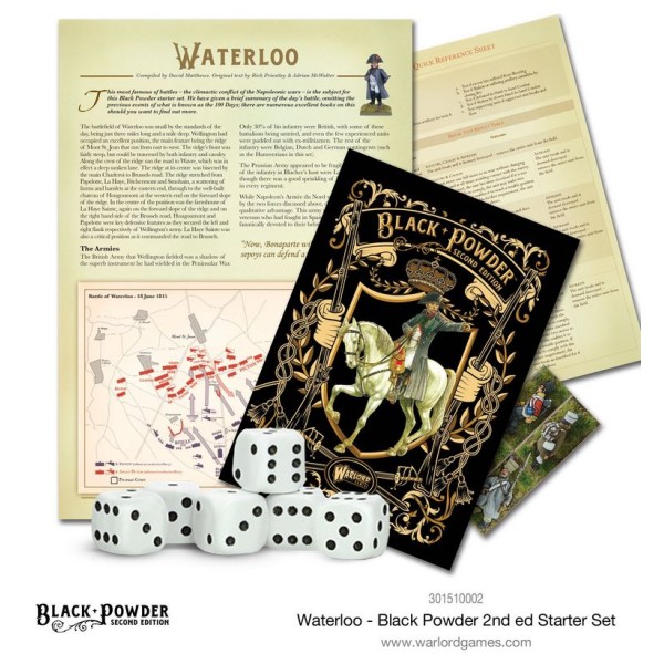 Warlord Games - Black Powder 2nd Edition - Waterloo Starter Set Warlord Games - Black Powder 2nd Edition - Waterloo Starter Set