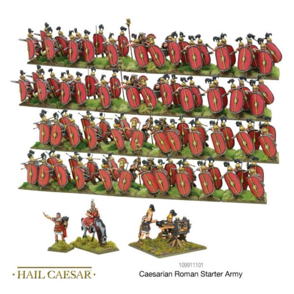 Warlord Games - Ancient Rome - Caesarian Roman Starter Army Warlord Games - Ancient Rome - Caesarian Roman Starter Army