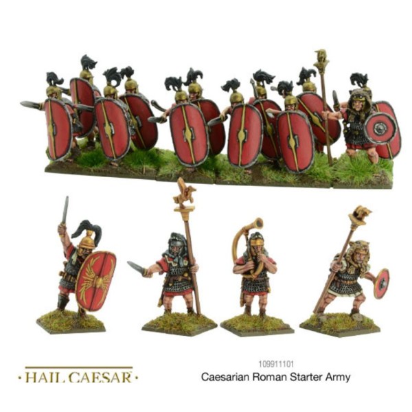 Warlord Games - Ancient Rome - Caesarian Roman Starter Army Warlord Games - Ancient Rome - Caesarian Roman Starter Army