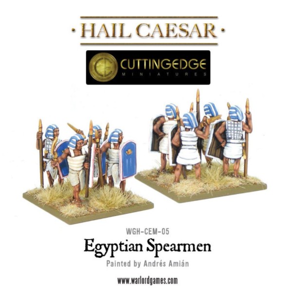 Warlord Games - Ancient Egyptians - Spearmen Warlord Games - Ancient Egyptians - Spearmen