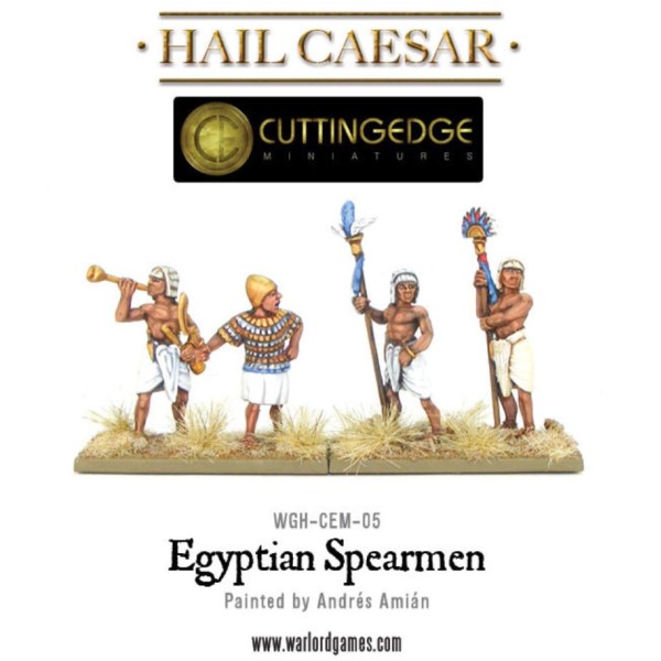Warlord Games - Ancient Egyptians - Spearmen Warlord Games - Ancient Egyptians - Spearmen