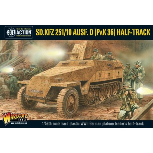 Bolt Action - Germany Sd.Kfz 251/10 ausf D (37mm Pak) Half Track Bolt Action - Germany Sd.Kfz 251/10 ausf D (37mm Pak) Half Track