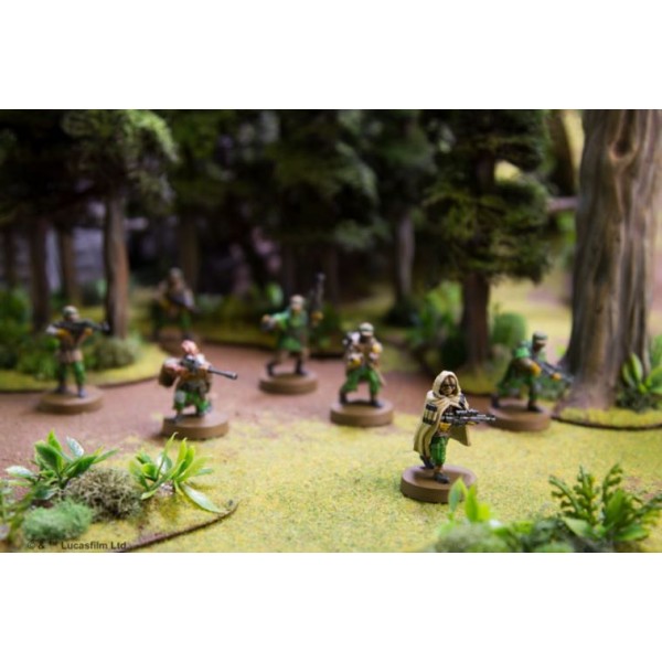 Star Wars - Legion Miniatures Game - Rebel Commandos Unit Expansion Star Wars - Legion Miniatures Game - Rebel Commandos Unit Expansion