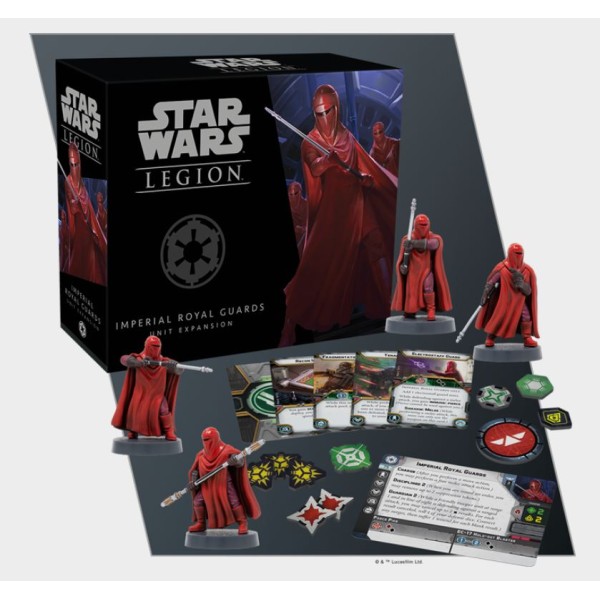 Star Wars - Legion Miniatures Game - Imperial Royal Guards Unit Expansion Star Wars - Legion Miniatures Game - Imperial Royal Guards Unit Expansion