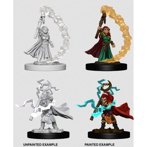 Clearance - Pathfinder - Deep Cuts Unpainted Miniatures: Gnome Female Sorcerer