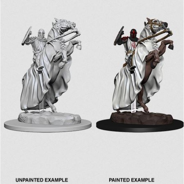 Clearance - Pathfinder - Deep Cuts Unpainted Miniatures: Knight on Horse