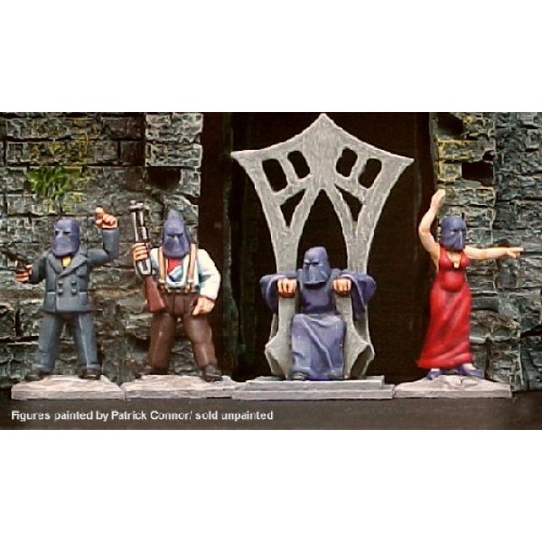 Weird Menace - Pulp Miniatures - Evil Hooded Minion Master Weird Menace - Pulp Miniatures - Evil Hooded Minion Master