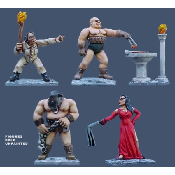 Weird Menace - Pulp Miniatures - Callous Captors Weird Menace - Pulp Miniatures - Callous Captors