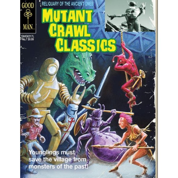 Mutant Crawl Classics - Role Playing Game - #7 Reliquary of the Ancient Ones (Gold Key Cover - Limited) Mutant Crawl Classics - Role Playing Game - #7 Reliquary of the Ancient Ones (Gold Key Cover - Limited)