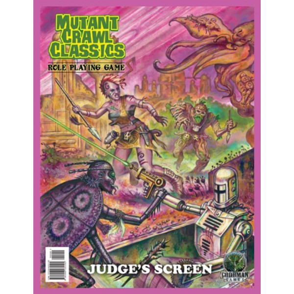 Mutant Crawl Classics - Role Playing Game - #0 Judges Screen Mutant Crawl Classics - Role Playing Game - #0 Judges Screen