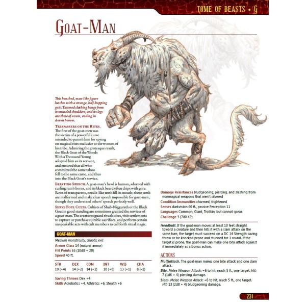 Kobold Press - 5th Edition - Tome of Beasts Kobold Press - 5th Edition - Tome of Beasts