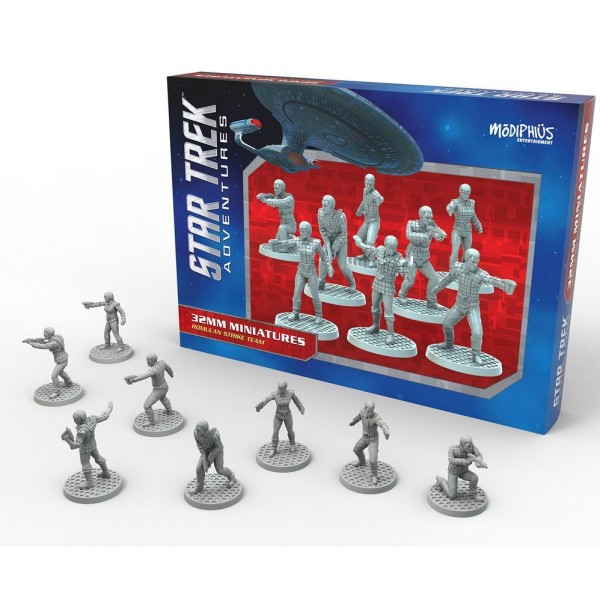 Clearance - Star Trek Adventures - RPG 32mm Miniatures - Romulan Strike Team Boxed Set