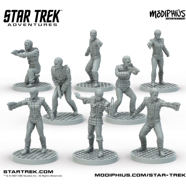 Clearance - Star Trek Adventures - RPG 32mm Miniatures - Romulan Strike Team Boxed Set